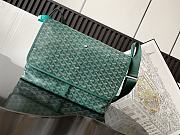 Goyard Capesian MM Shoulder Bag Green Size 26x13x39cm - 1