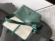 Goyard Capesian MM Shoulder Bag Green Size 26x13x39cm - 2