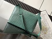 Goyard Capesian MM Shoulder Bag Green Size 26x13x39cm - 5
