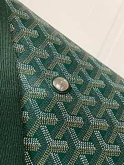 Goyard Capesian MM Shoulder Bag Green Size 26x13x39cm - 3