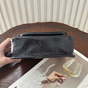 YSL Niki mini shoulder bag in Black Leather Size 18x12.5x5cm - 4