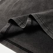Maison Margiela 25ss Letter Print Logo T-Shirt Washed Black - 5