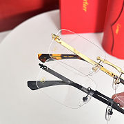 Cartier CT0511O 005 Eyeglasses Frame Gold Color Size 55-18-145 - 4