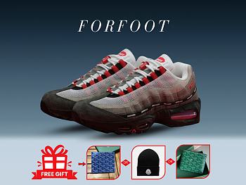 Nike Air Max 95 X Undefeated Bright Crimson ( TOKYO ) - IB4523-003