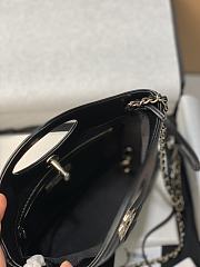 Chanel 31 Small Bag Calfskin Black Crossbody Bag Size 22×5.5×23cm - 5