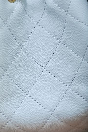 Chanel 25 Small Handbag Grained Light Blue Size 30x26x14cm - 2