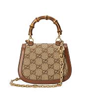 Gucci Bamboo 1947 Mini Top Handle Bag 'Beige' Size 17x12.5x8cm - 6