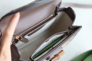 Gucci Bamboo 1947 Jumbo GG handle Canvas Brown Size 21x15x7cm - 5