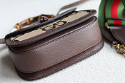 Gucci Bamboo 1947 Jumbo GG handle Canvas Brown Size 21x15x7cm - 4