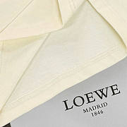 Loewe Pink Anagram Logo Tee – Cream - 6