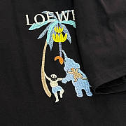 Loewe Elephant Palm Graphic T-Shirt Black - 5
