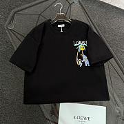 Loewe Elephant Palm Graphic T-Shirt Black - 4