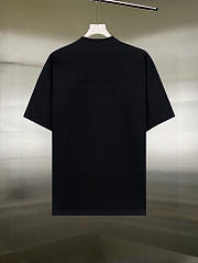 Burberry Black Cotton Thistle T-Shirt - 2