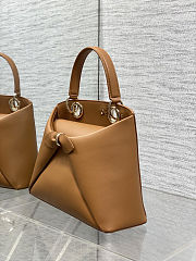 DIOR NEW COLLECTION - Medium Dior Cigale Bag Camel Shiny Supple Calfskin  - 2