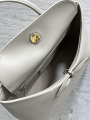 DIOR NEW COLLECTION - Medium Dior Cigale Bag Bleu Ciel Shiny Supple Calfskin - 3