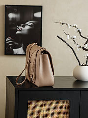 CHANEL 2026 - Maxi flapbag Grained calfskin & gold-tone metal Light Brown - 2