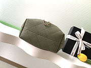 CHANEL 2026 - Chanel 26C Hobo Bag Calfskin & gold-tone metal Moss Green - 6