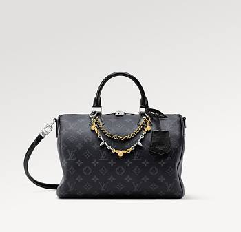 LV Speedy Monogram Eclipse Black M15102 size 21 x 17 x 30cm