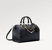 LV Speedy Monogram Eclipse Black M15102 size 21 x 17 x 30cm - 6