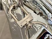 LV 2026 - Keepall Bandoulière 50 Bag Silver Monogram Mirror coated canvas M26766 - 5