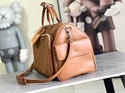 LV 2026 - Keepall Cargo Bandoulière 35 bag Caramel Brown Calfskin Size 35.5 x 21 x 22 cm - 6