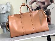 LV 2026 - Keepall Cargo Bandoulière 35 bag Caramel Brown Calfskin Size 35.5 x 21 x 22 cm - 4