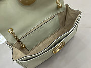 Chloé heritage chain leather small shoulder bag Sage Green Size 21x13x5cm - 5