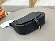 CHLOE Marcie Medium Bag Smooth black calf leather bag Size 37x25x9.5cm - 6