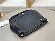 CHLOE Marcie Medium Bag Smooth black calf leather bag Size 37x25x9.5cm - 3