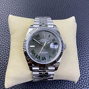 Datejust 41 Oyster, 41 mm, Oystersteel and white gold - 1