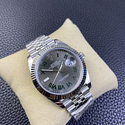 Datejust 41 Oyster, 41 mm, Oystersteel and white gold - 4