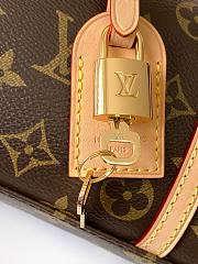 LV Hang On M47031 Women's Shoulder Bag in Brown Size 26×11.5×6.5 cm - 5