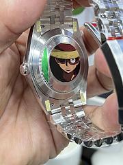 Rolex Datejust Clean Factory Green Dial White Watch  - 2