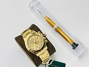 Rolex Cosmograph Daytona 40 Gold Champagne Dial - 1