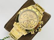 Rolex Cosmograph Daytona 40 Gold Champagne Dial - 3