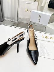 J'Adior Slingback Pump Black Patent Calfskin 6.5cm - 6