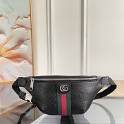Gucci Ophidia Small Belt Bag, Leather in Black for Men Size 30x14x4.5cm - 1