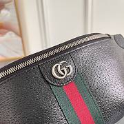 Gucci Ophidia Small Belt Bag, Leather in Black for Men Size 30x14x4.5cm - 5