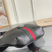 Gucci Ophidia Small Belt Bag, Leather in Black for Men Size 30x14x4.5cm - 3