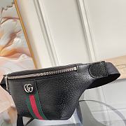 Gucci Ophidia Small Belt Bag, Leather in Black for Men Size 30x14x4.5cm - 2