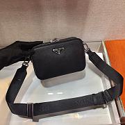 Prada Brique medium Saffiano leather bag Size 18x12x5.5cm - 3