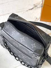 LV Mini Soft Trunk Monogram Eclipse M44735 Size 18.5x13x8cm - 3