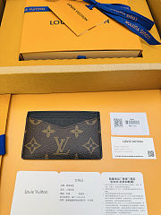 Louis Vuitton Monogram Canvas Neo Porte Cartes Card Holder M60166 Size 11x7x0.6 cm - 1