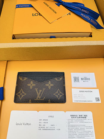 Louis Vuitton Monogram Canvas Neo Porte Cartes Card Holder M60166 Size 11x7x0.6 cm
