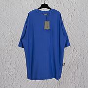 Balenciaga World Food Programme Blue T Shirt  - 6