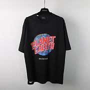 Balenciaga graphic-print t-shirt Black - 1