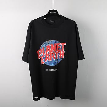 Balenciaga graphic-print t-shirt Black