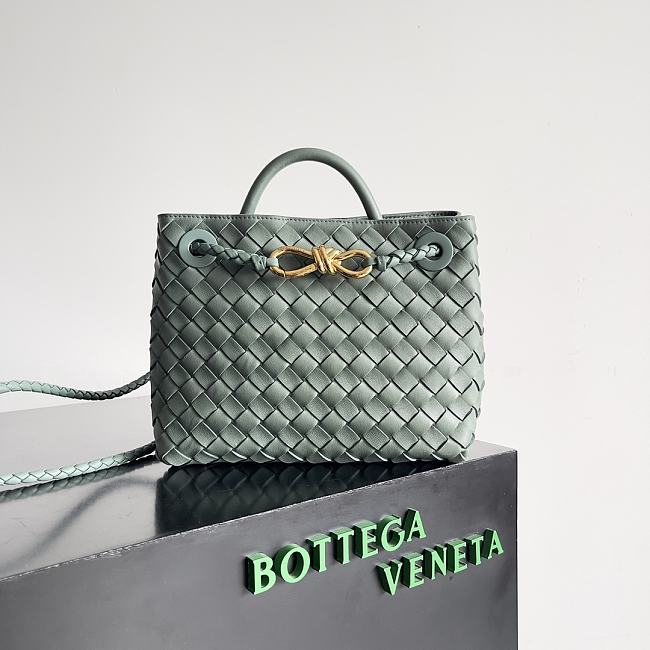 Bottega Veneta Small Andiamo 'Slate' Women's Bag Size 25x22x10.5cm - 1