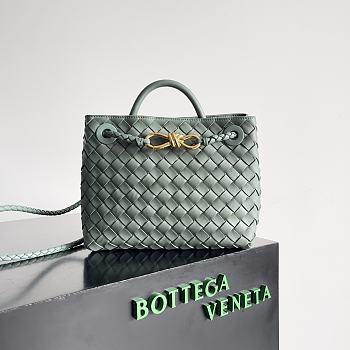Bottega Veneta Small Andiamo 'Slate' Women's Bag Size 25x22x10.5cm