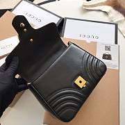 Gucci GG Marmont Mini Top Handle Bag black 21x15.5x8cm - 2